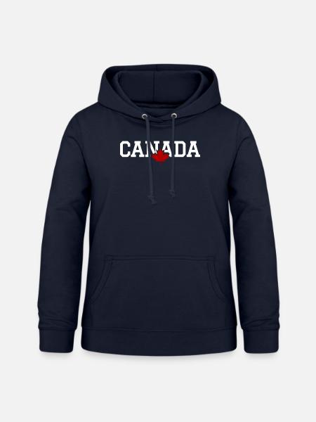 KANADA - Maple Leaf - Frauen Hoodie - Navy