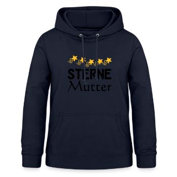 Sterne Mutter Mama Muttertag Familie Geschenk - Frauen Hoodie - Navy - Vorne - AI Model Female 172 light (172cm)
