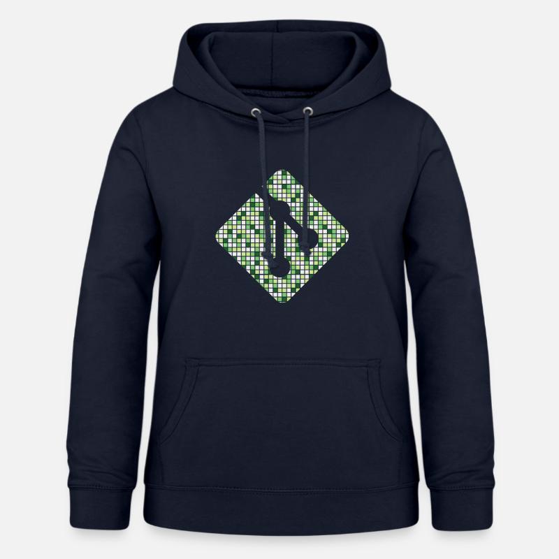 Git Logo im Github Style - Frauen Hoodie - Navy