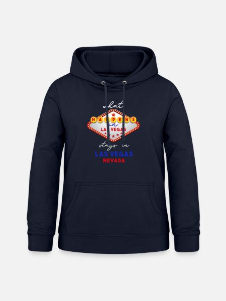 Las Vegas - Frauen Hoodie - Navy