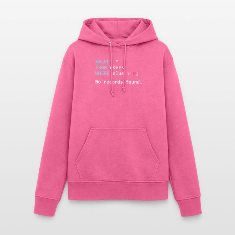 Funny Programmer Gift SQL Query Women's Hoodie