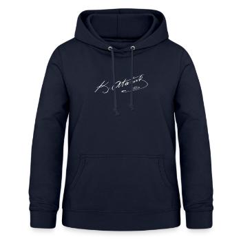 Mustafa Kemal Atatürk Geschenk Türkei 1938 Vater - Frauen Hoodie - Navy - Vorne - AI Model Female 172 light (172cm)