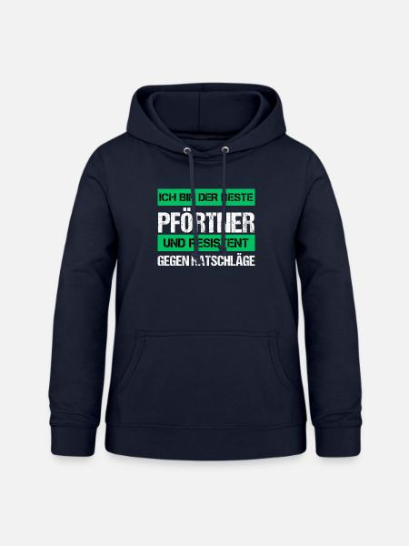 Resistenter Pförtner - Frauen Hoodie - Navy