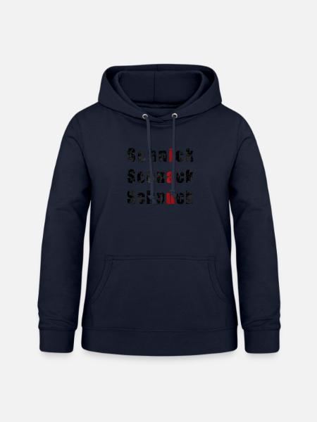 SchnickSchnackSchnuck - Frauen Hoodie - Navy