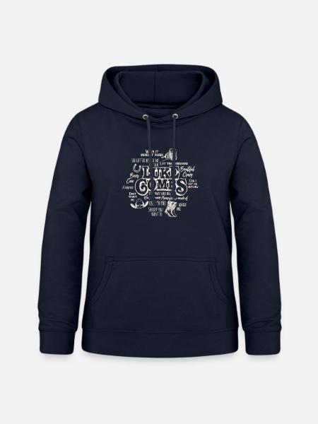 Combs-Lied - Frauen Hoodie - Navy