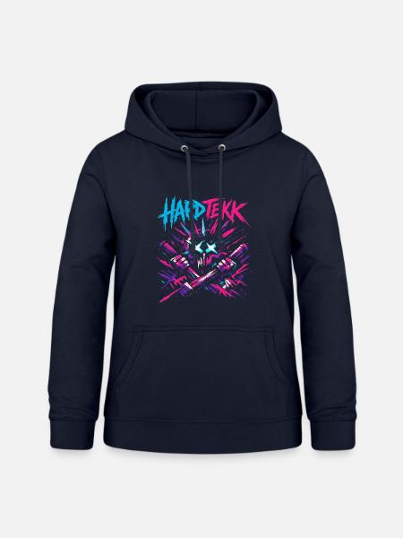 Hardtekk Tekke Ostdeutschland - Frauen Hoodie - Navy