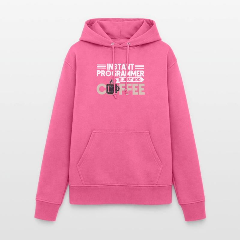 Instant Programmer Add Coffee Programmierer Coding Frauen Hoodie