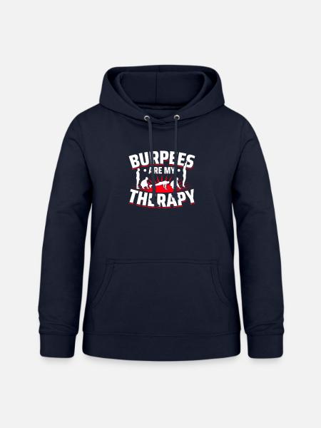 Burpees - Frauen Hoodie - Navy