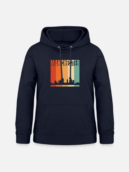 Manchester - Frauen Hoodie - Navy