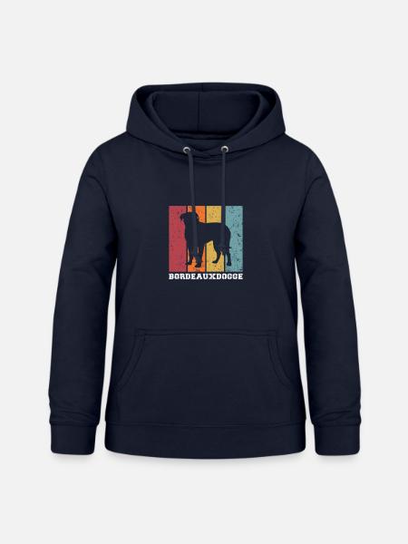 Bordeauxdogge - Frauen Hoodie - Navy