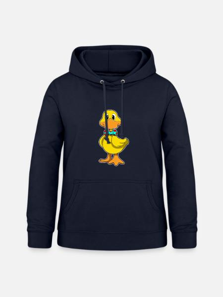 Ente Schleife - Frauen Hoodie - Navy