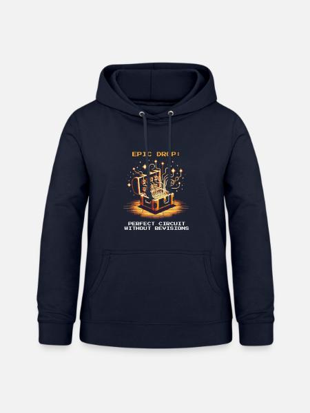 Perfekter Schaltplan | Verdrahtung Profi - Frauen Hoodie - Navy