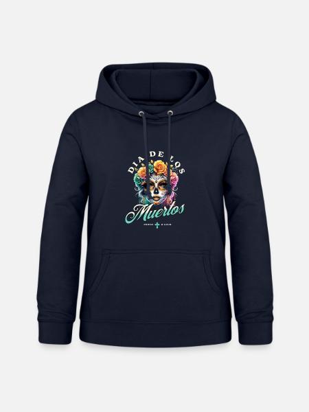 Dia De Los Muertos - Frauen Hoodie - Navy