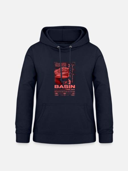 Smaragdbaumboa-Schlangenbesitzer und Reptilienhalter - Frauen Hoodie - Navy