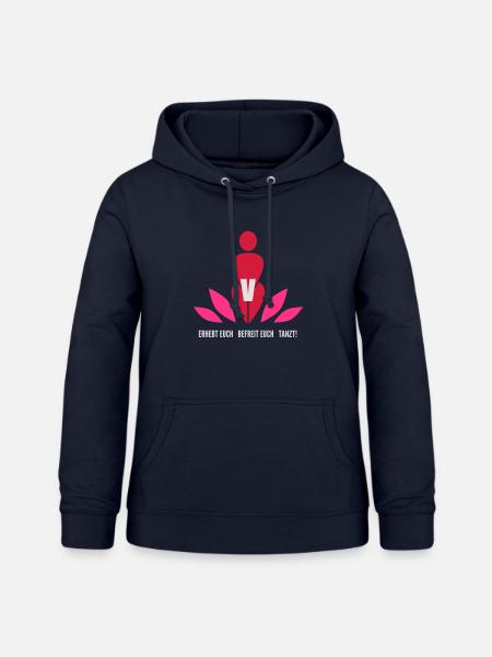 One Billion Rising - Logo - Frauen Hoodie - Navy
