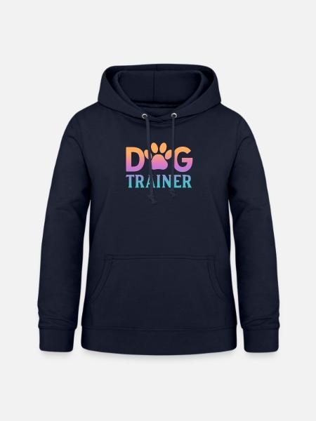 Hundetrainer - Frauen Hoodie - Navy