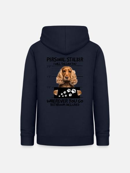 Cocker Spaniel - Frauen Hoodie - Navy