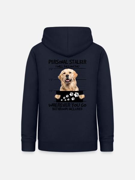 Golden Retriever - Frauen Hoodie - Navy