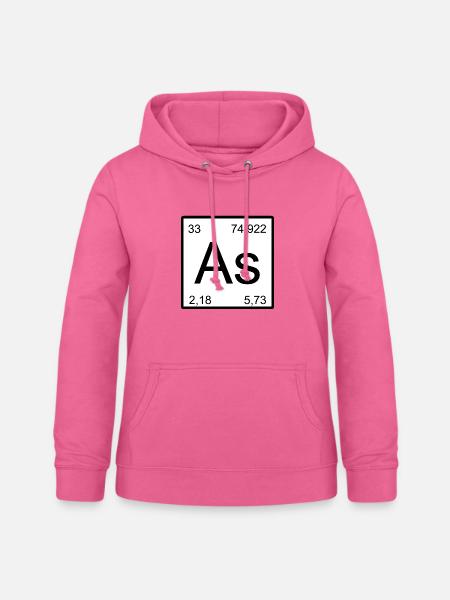 As Element Kunstdruck - Frauen Hoodie - Pink