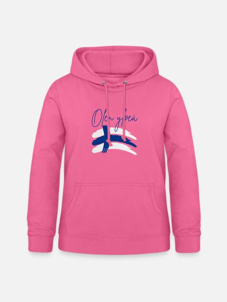 Finnisch und stolz darauf - Frauen Hoodie - Pink
