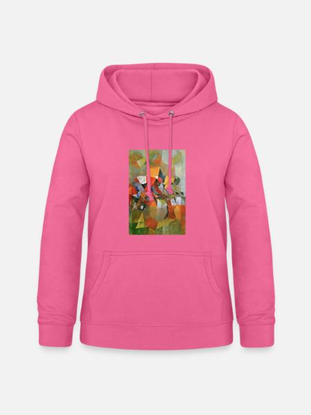 Fahrrad Kunst - Frauen Hoodie - Pink