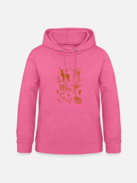 WEIHNACHTSSAMMLUNG - Frauen Hoodie - Pink
