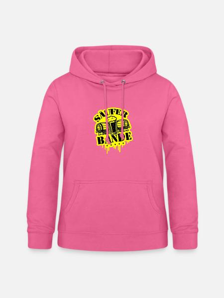 Säufer Bande Bier - Frauen Hoodie - Pink