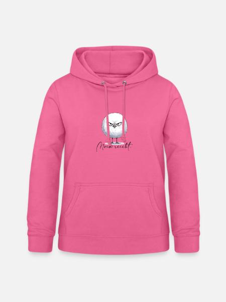 Moin reicht - grimmige runde Möwe - Frauen Hoodie - Pink