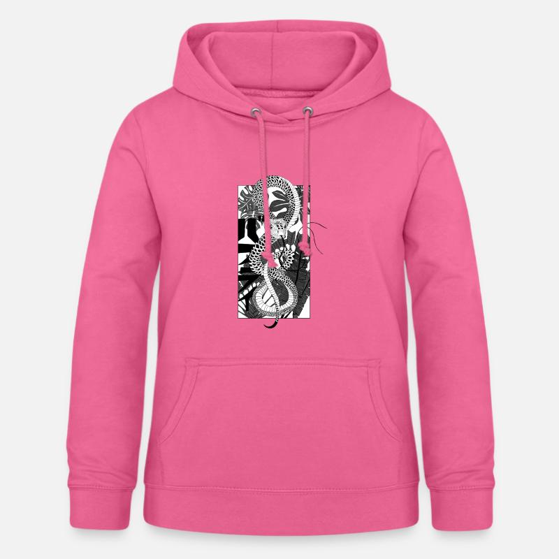 Serpent 2 - Sweat à capuche Femme - rose