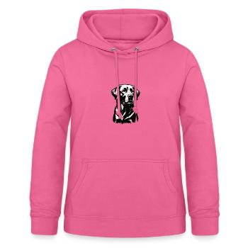 Labrador Hund Illustration – Detailliertes Desig - Frauen Hoodie - Pink - Vorne - AI Model Female 172 light (172cm)