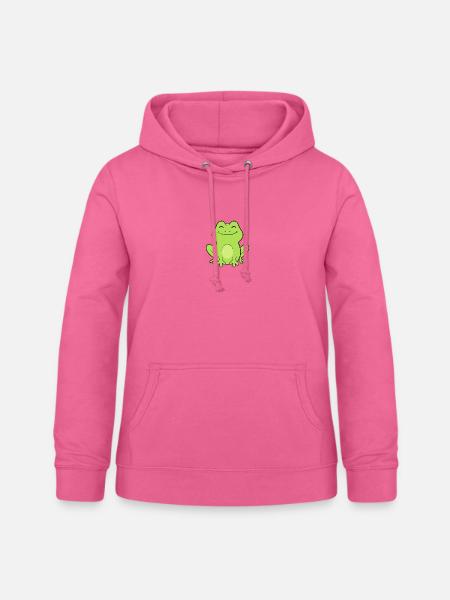 Frosch Frösche - Frauen Hoodie - Pink