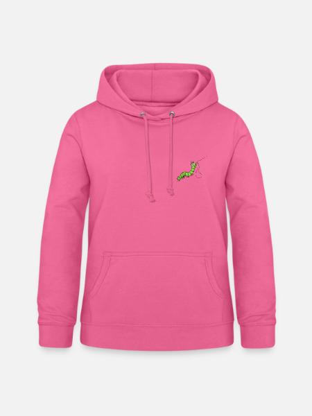 Hungry_Caterpillar - Frauen Hoodie - Pink