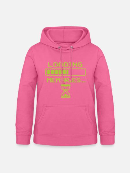 Ladezeiten der Erinnerungen - Frauen Hoodie - Pink