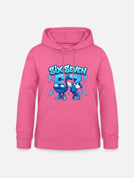 Sechs Sieben-Brüder - Frauen Hoodie - Pink