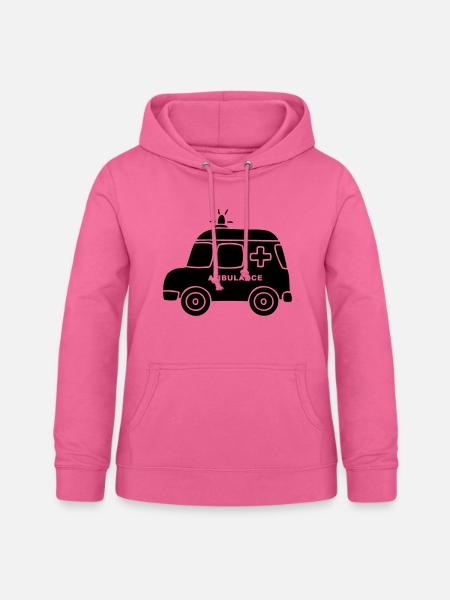 Krankenwagen - Frauen Hoodie - Pink