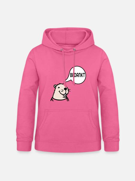 Capybara, danke - Frauen Hoodie - Pink
