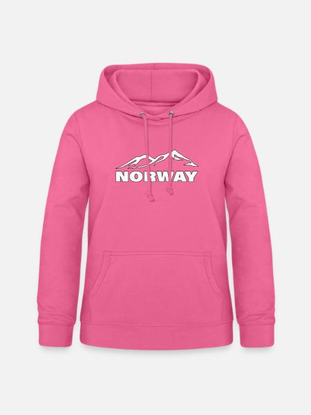 NORWAY - Frauen Hoodie - Pink