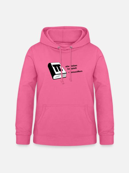 Pi komplett - Frauen Hoodie - Pink