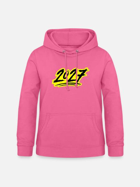 2027 Jahreszahl - Frauen Hoodie - Pink