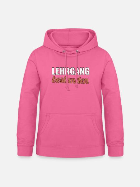 Feuerwehr Ausbildung Geschenk zum Lehrgangsabschlu - Frauen Hoodie - Pink