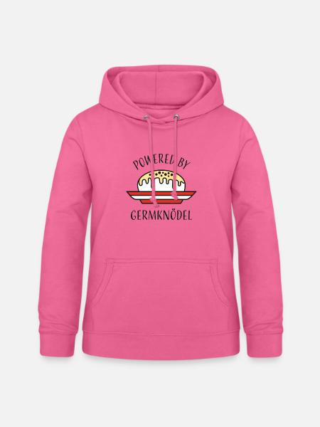Powered by Germknödel - Frauen Hoodie - Pink