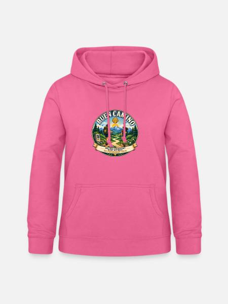 Buen Camino- Jakobsweg - Frauen Hoodie - Pink