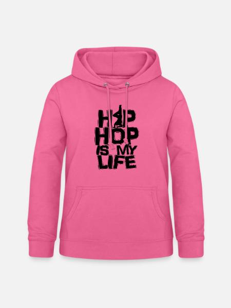 hip hop - Frauen Hoodie - Pink