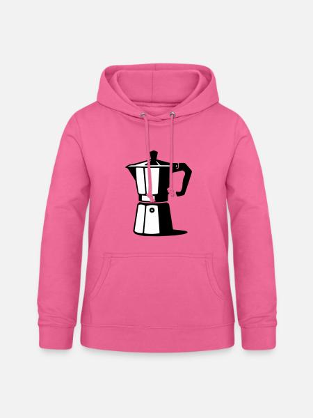 Espresso Kanne - Frauen Hoodie - Pink