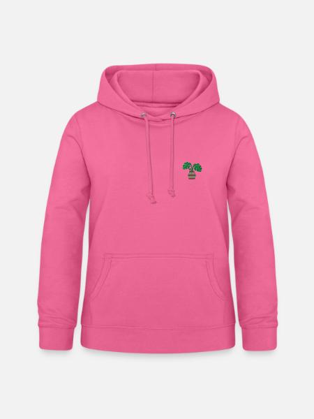 Topfpflanze 1 - Frauen Hoodie - Pink