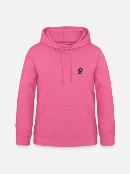 Rolling vinyl - Frauen Hoodie - Pink