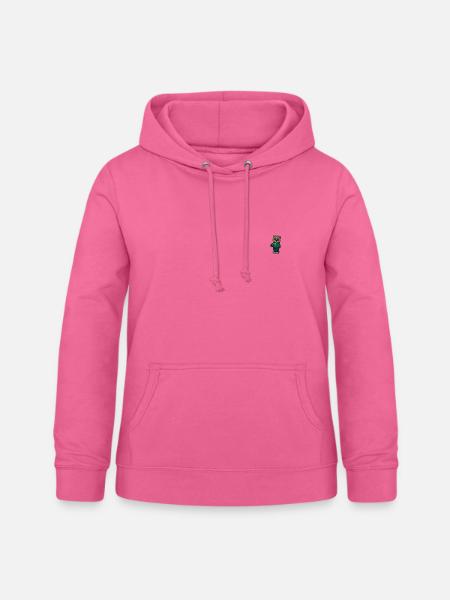 Teddybär Teenager - Frauen Hoodie - Pink