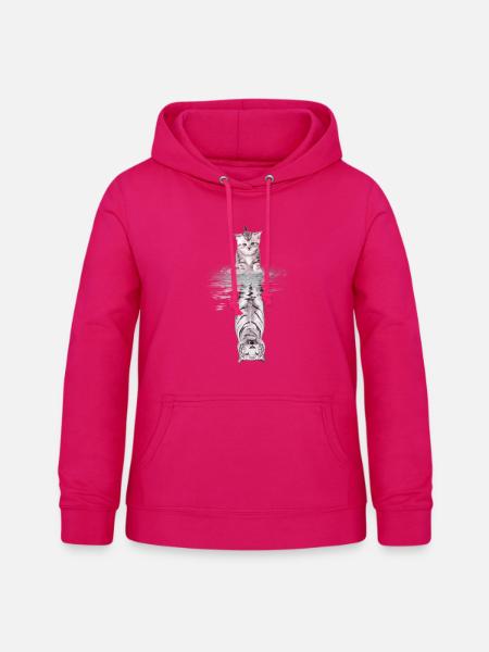 Be Strong - Frauen Hoodie - dunkles Pink