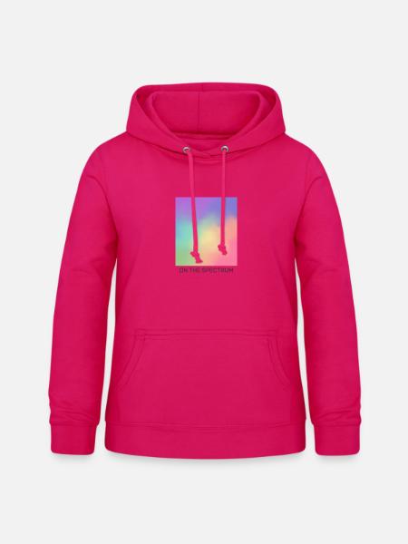 Auf dem Spektrum - Frauen Hoodie - dunkles Pink