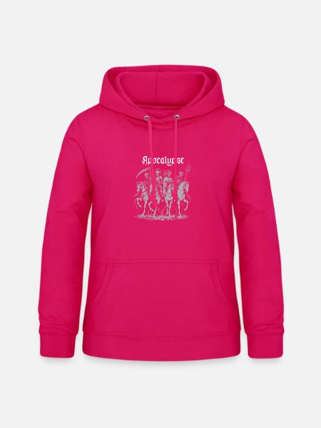 Apocalypse Riders Grim Cavalcade - Frauen Hoodie - dunkles Pink
